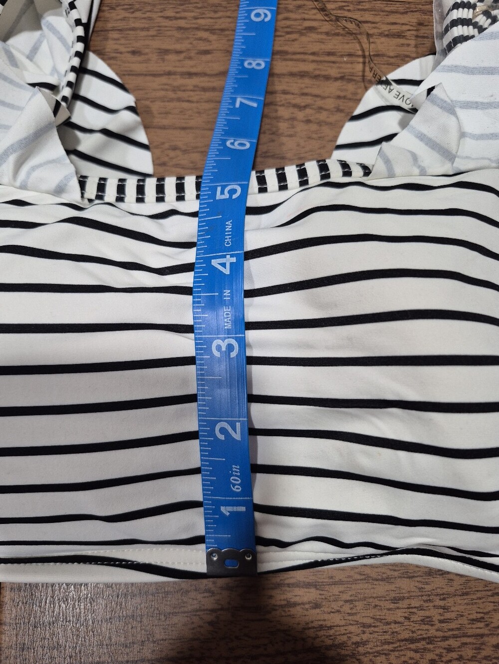 NWT Vince Camuto Cruise 2 Piece Striped Swimsuit - Picture 12 of 14
